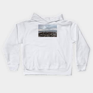 Scenic Paradise Cove vista at sunset, Malibu Kids Hoodie